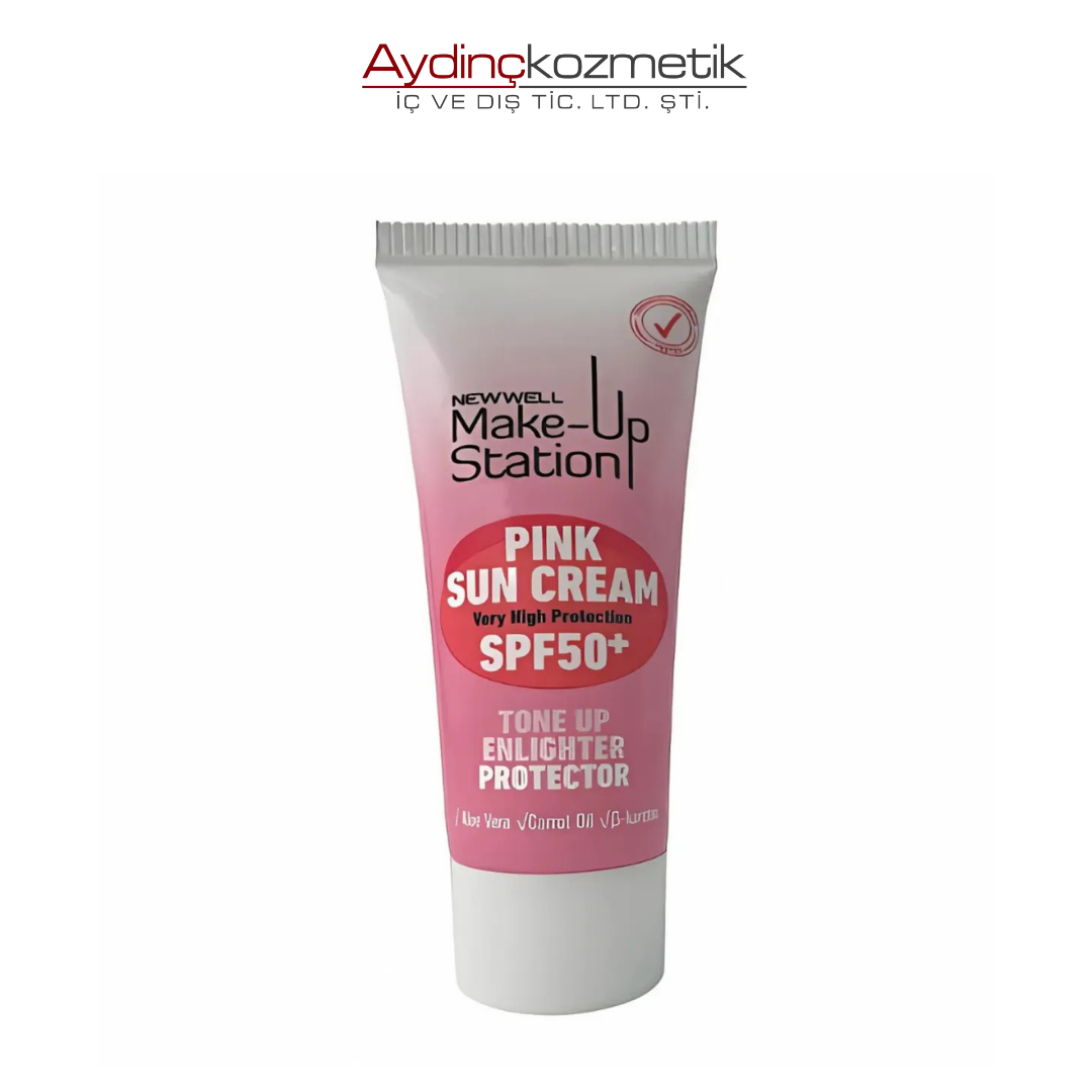 New Well 50 Faktör Pembe Güneş Kremi 30 G