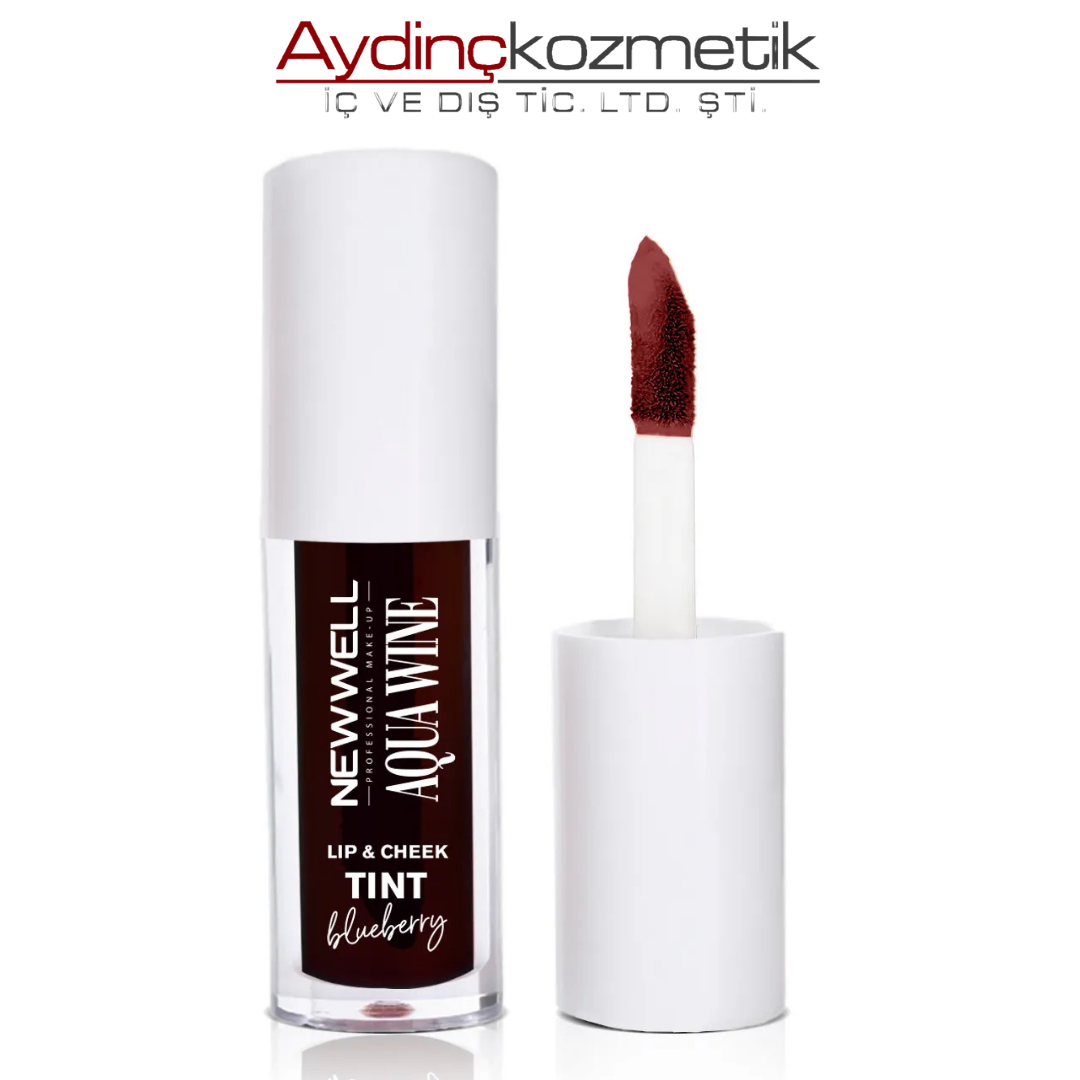 New Well Aqua Wine Lip & Cheek Tint Yaban Mersini Aromalı 6 ml