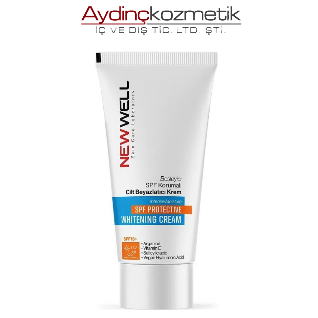 New Well Besleyici SPF Korumalı Cilt Beyazlatıcı Krem 50 ml