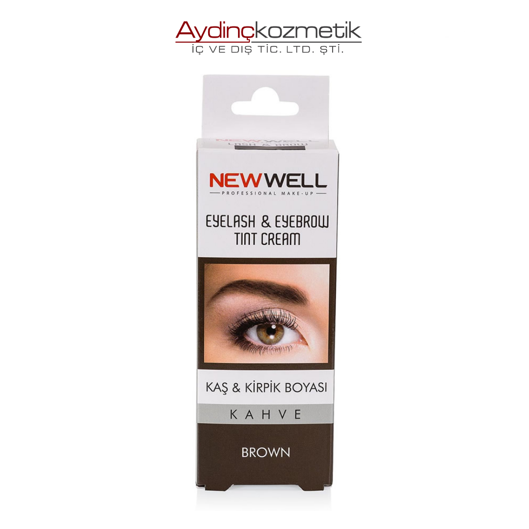 New Well Derma Kaş ve Kirpik Boyası Kahve