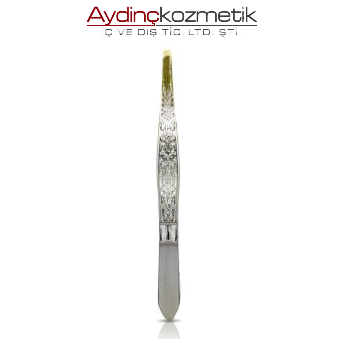 New Well Düz Altın Uçlu Cımbız AN-15