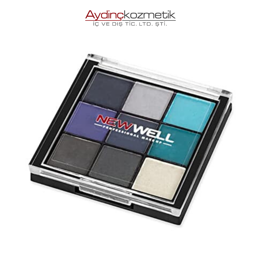 New Well Eyeshadow Palette 9 Colours No 02