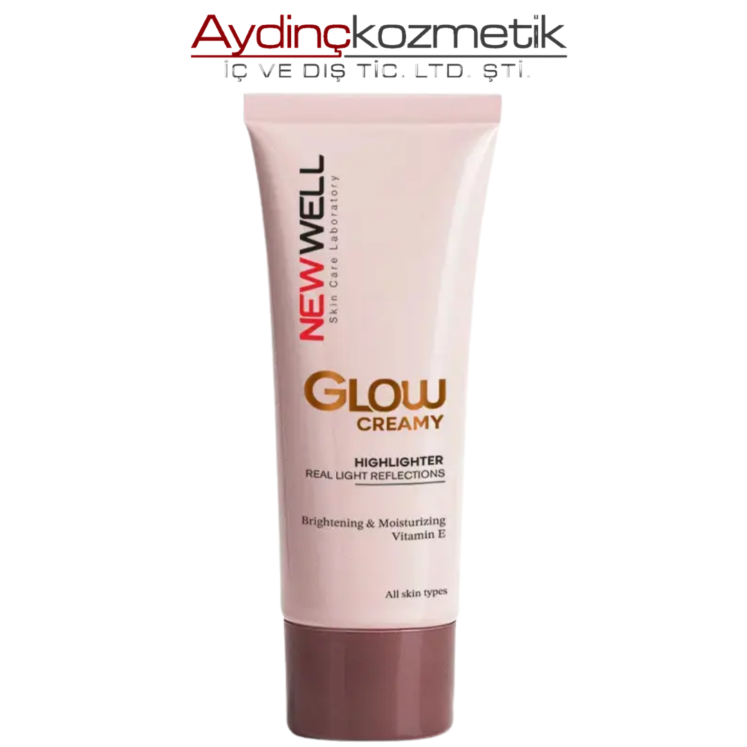 New Well Glow Creamy Highlighter Doğal Işıltılı Krem Aydınlatıcı 30 ML Pearl 01