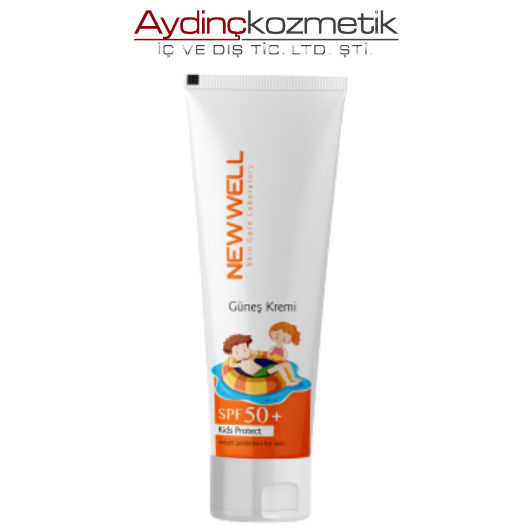 New Well Güneş Koruyucu Çocuk Kremi Spf 50+ 50ml