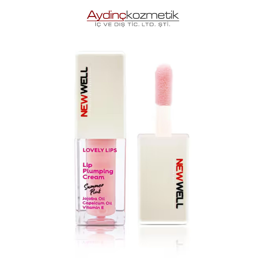 New Well Lip Plumping Cream Summer Pink Dudak Dolgunlaştırıcı Krem 5 ml