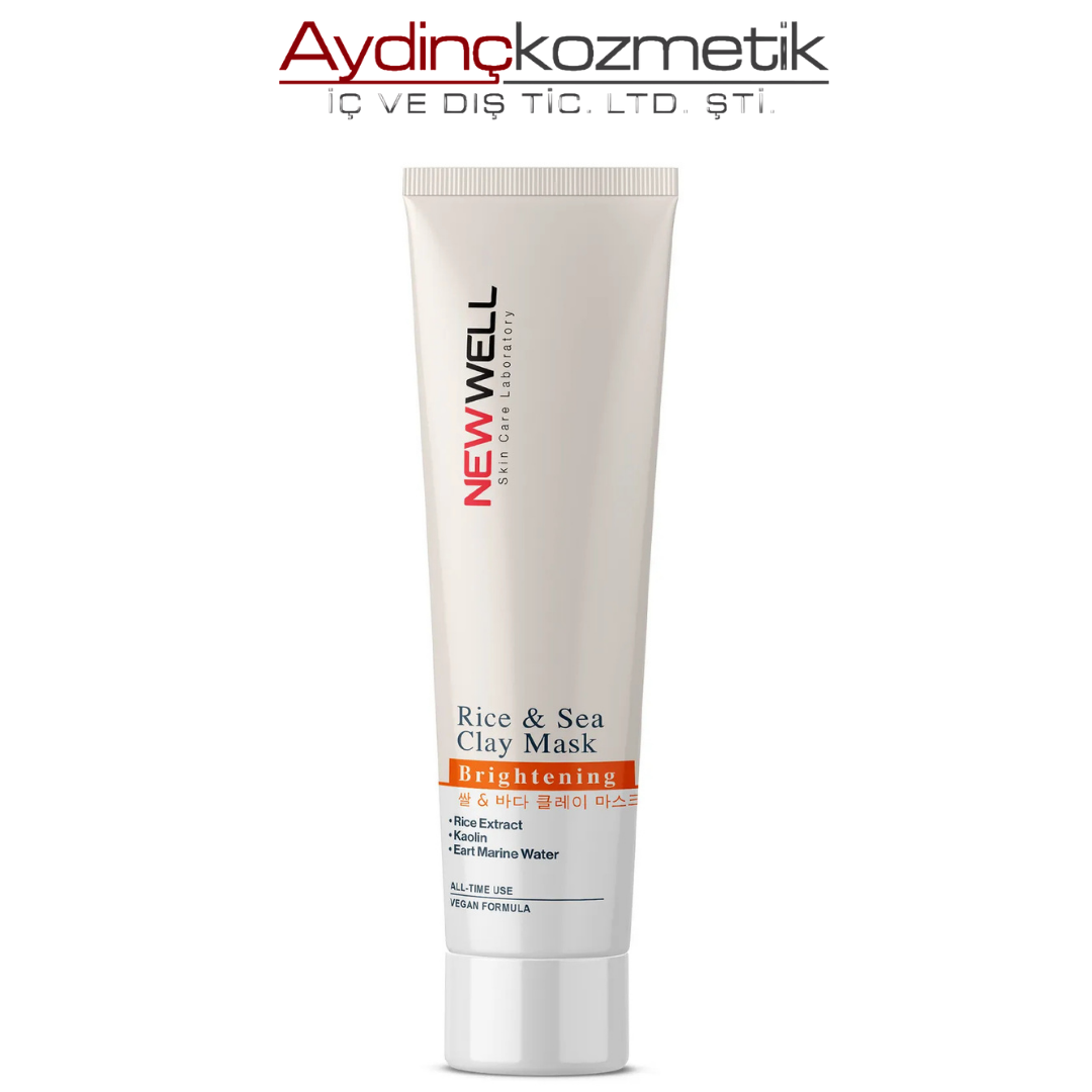 New Well Rice & Sea Clay Mask Pirinç ve Deniz Özlü Kil Maskesi 100 ML