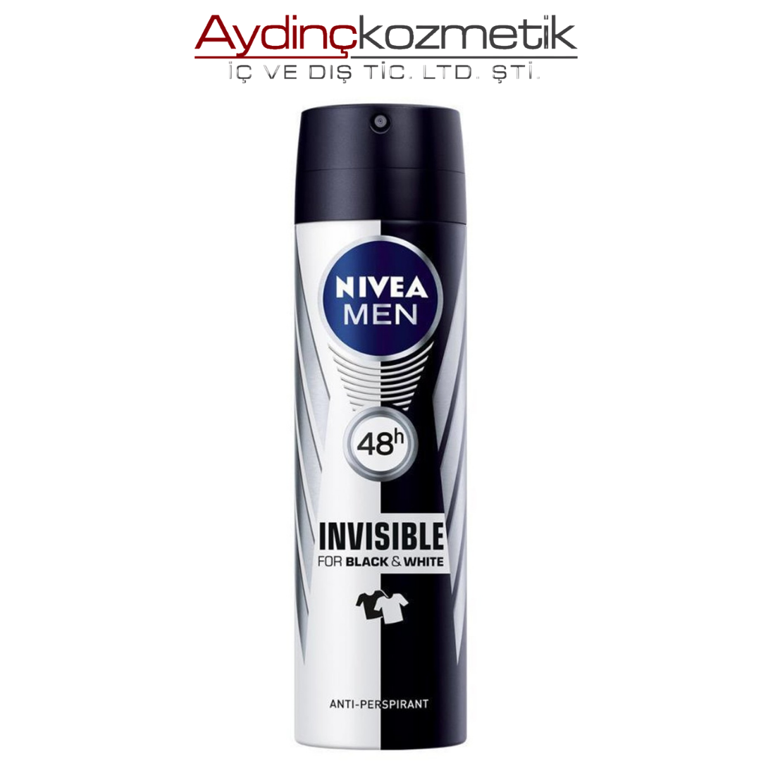 Ni̇vea Deo Bay 150ml Invisible For Black White