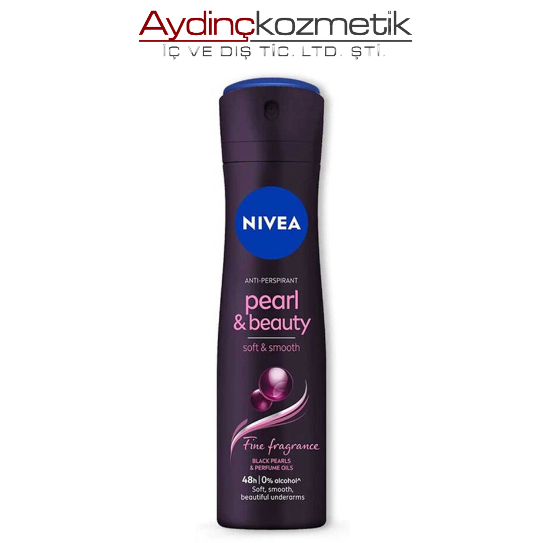 Ni̇vea Deo Byn 150ml Pearl Beauty Black