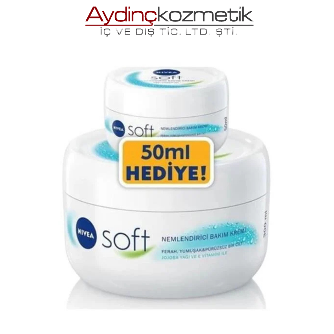 Ni̇vea Soft Krem 300ml+50ml Soft