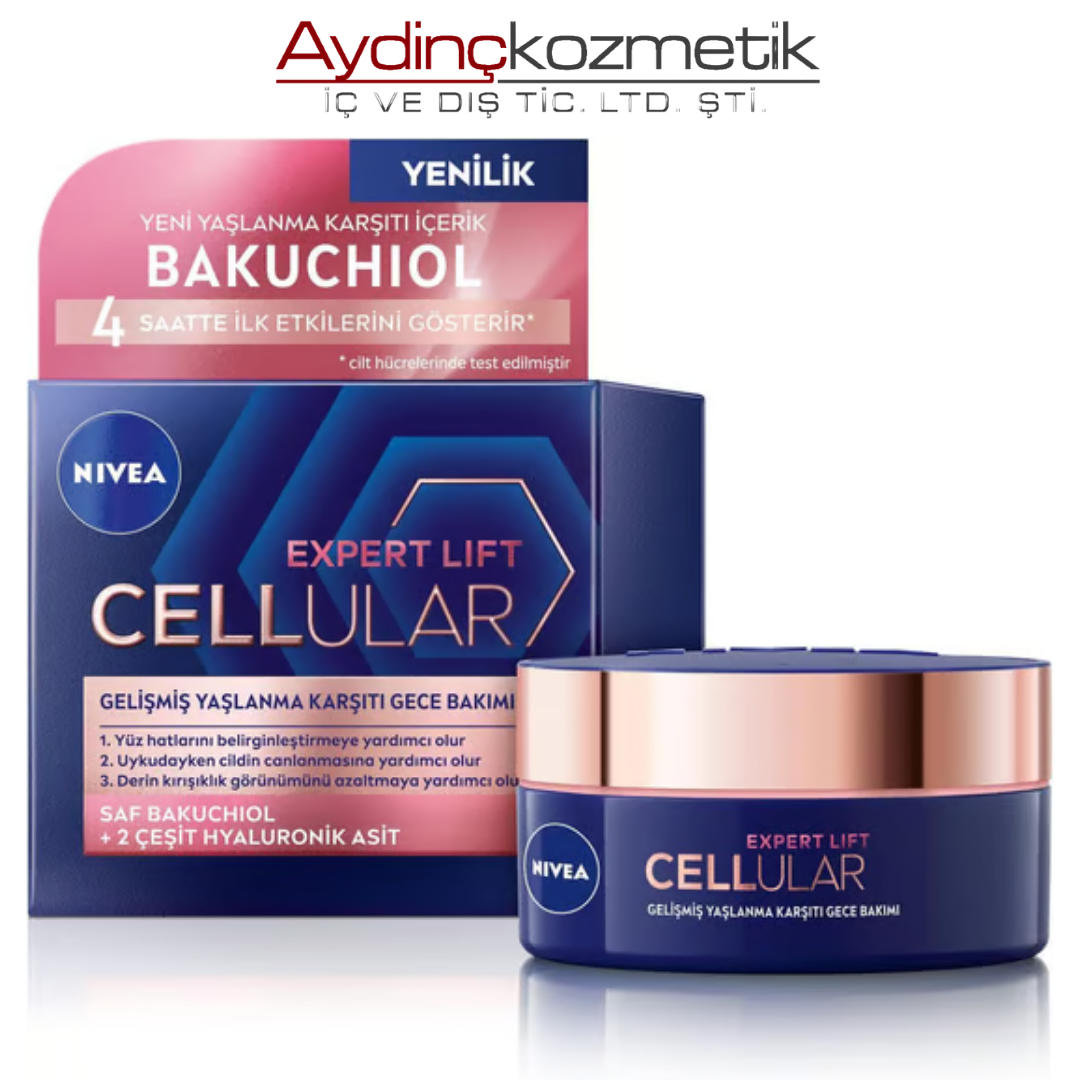 NIVEA CELLULAR 50 ML YAŞLANMA KARŞITI GECE