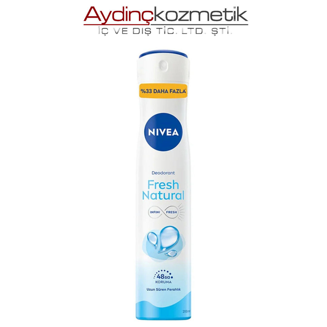 NİVEA DEO 200ML FRESH NATURAL