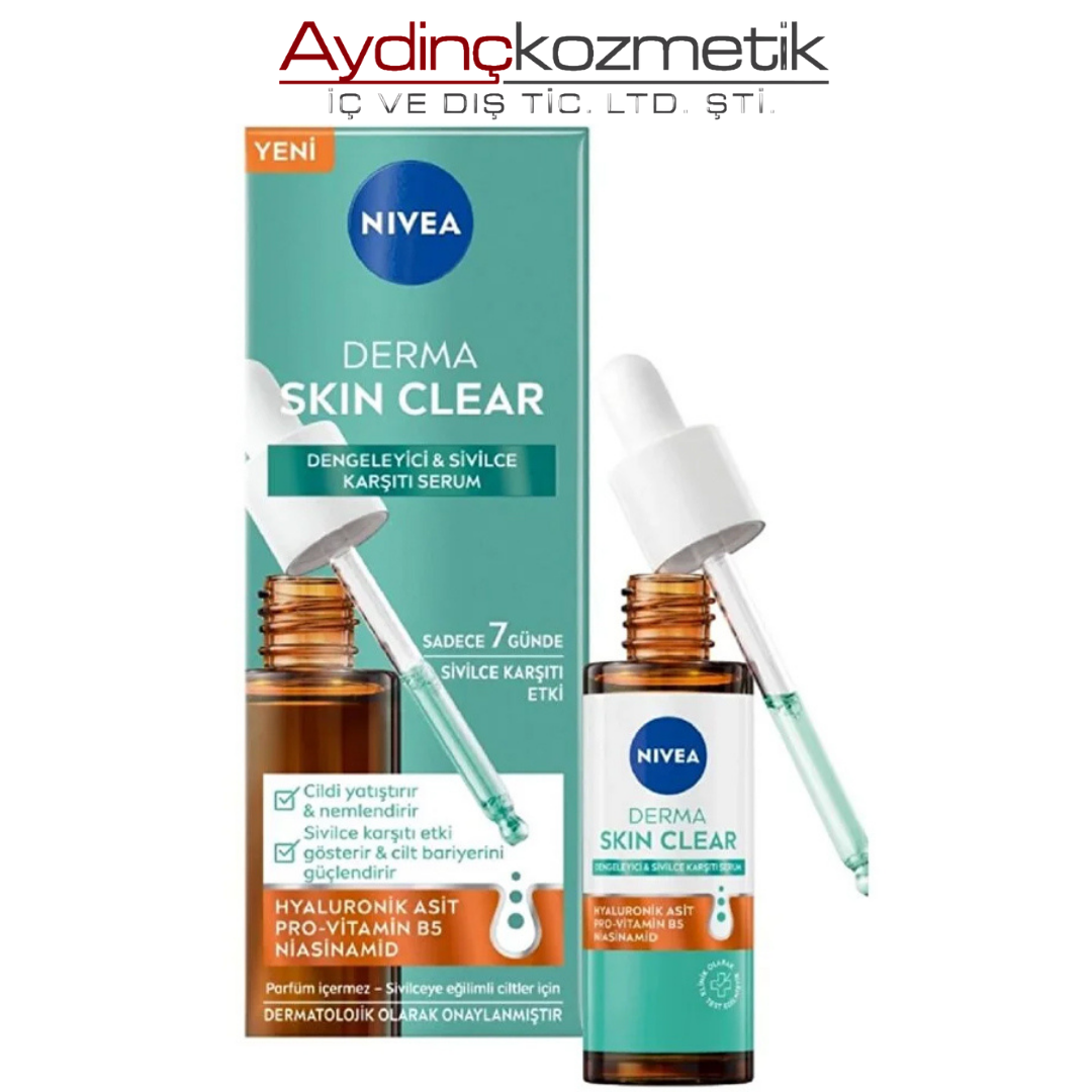 NIVEA DERMA SKIN CLEAR SİVİLCE KARŞTI SERUM