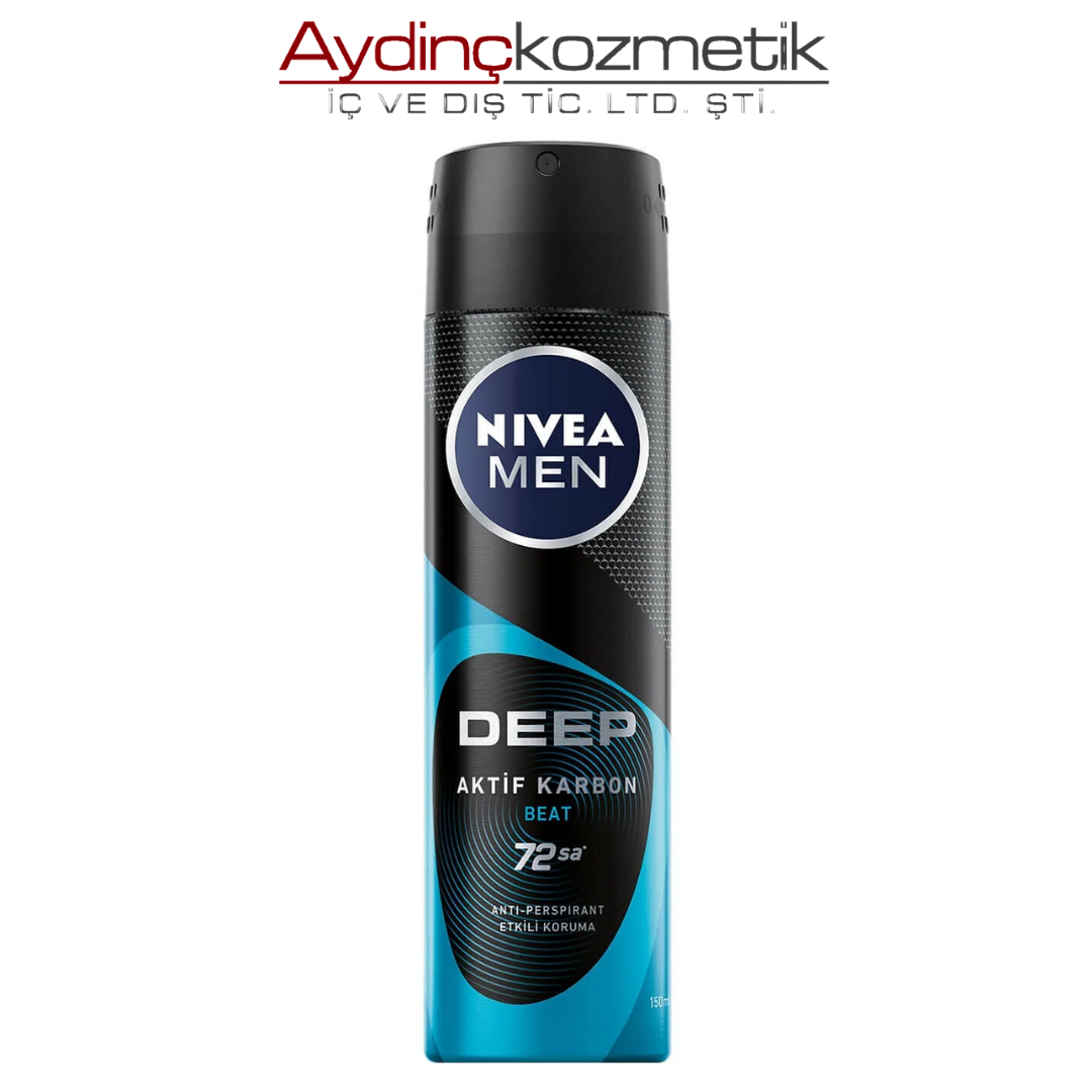 Nivea Men Deep Beat Deodorant 150 ml