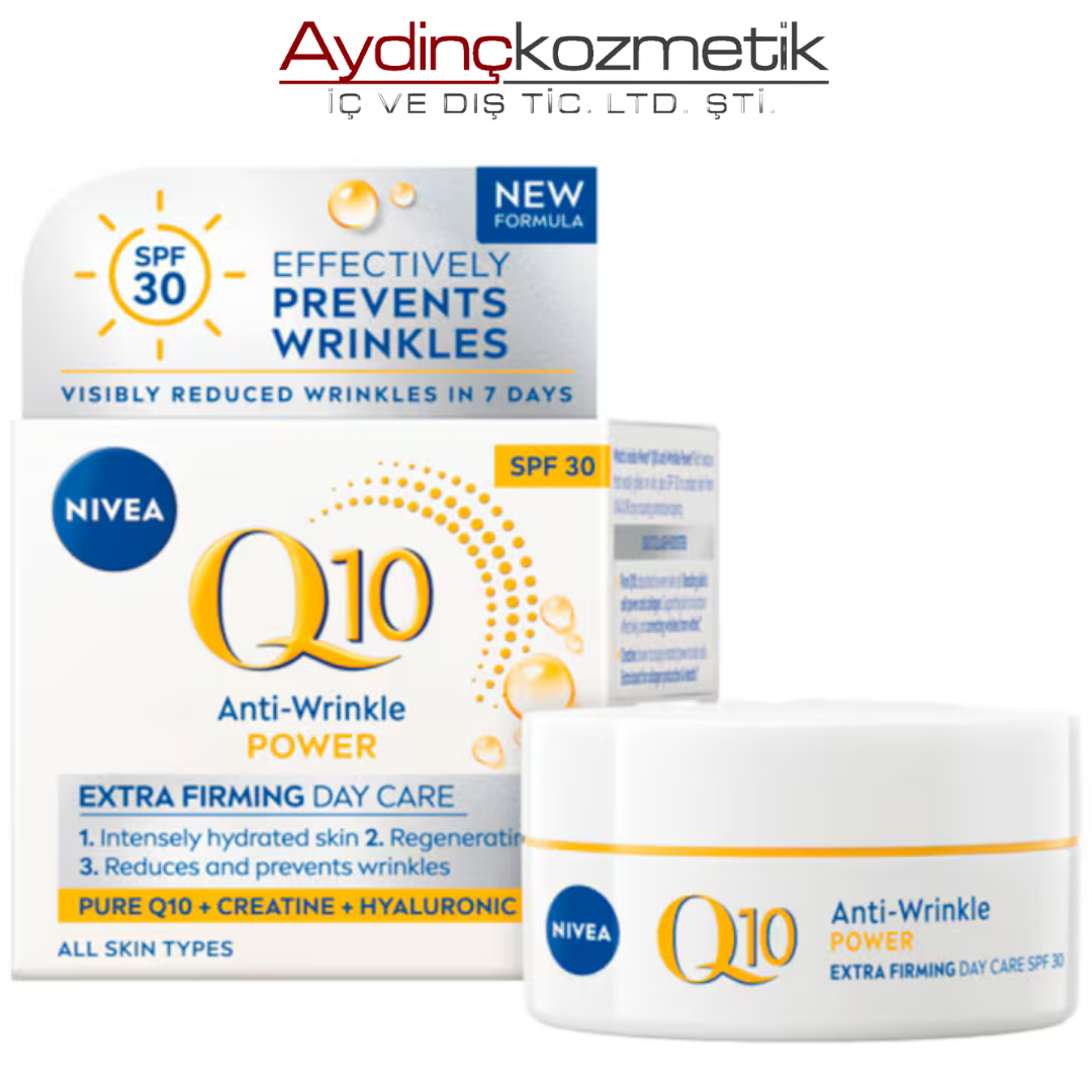 NİVEA Q10 BAKIM KREMİ SPF 30 GÜNDÜZ 50 ML