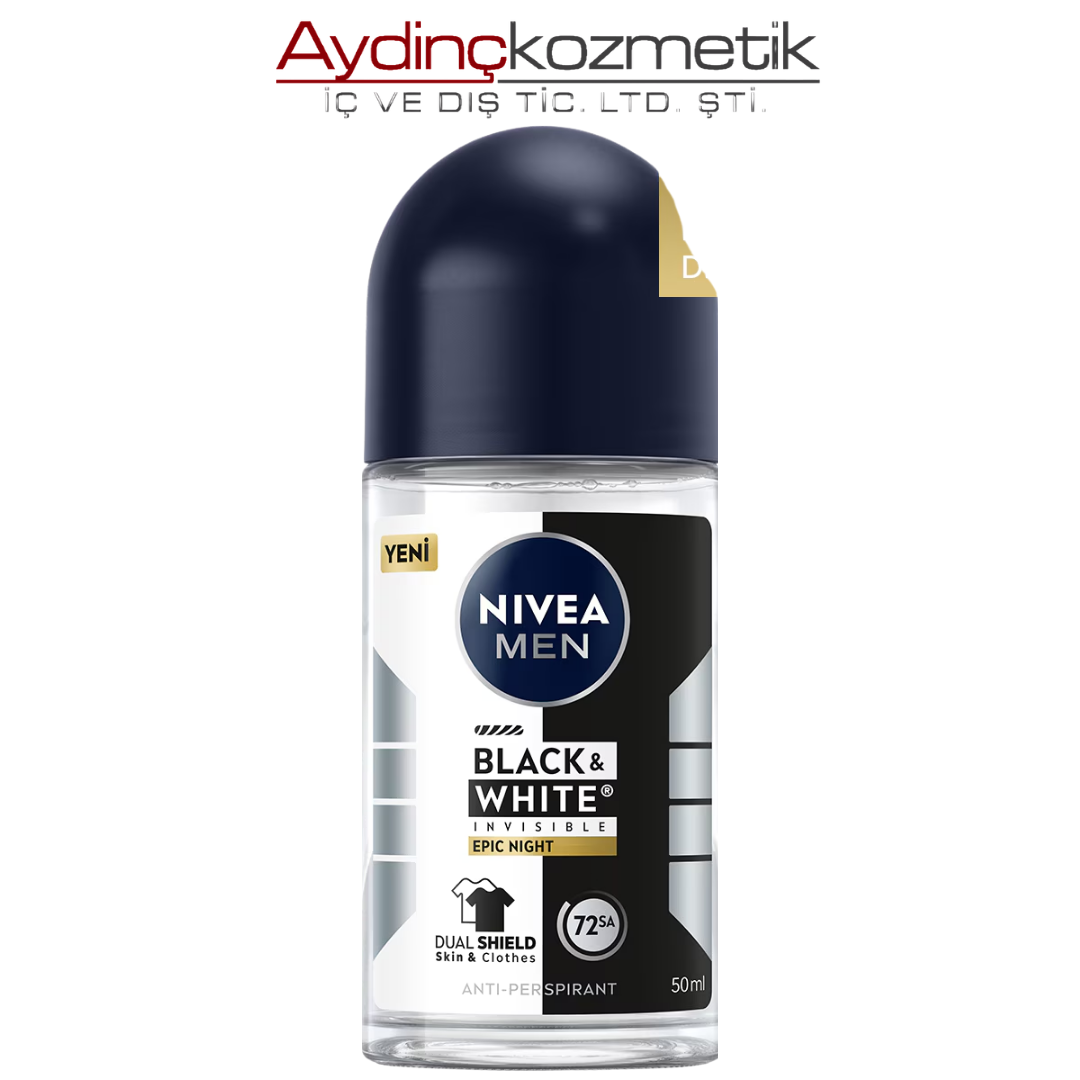 Nivea Roll-On Bay 50 ml Black White Invisible Ep.n.