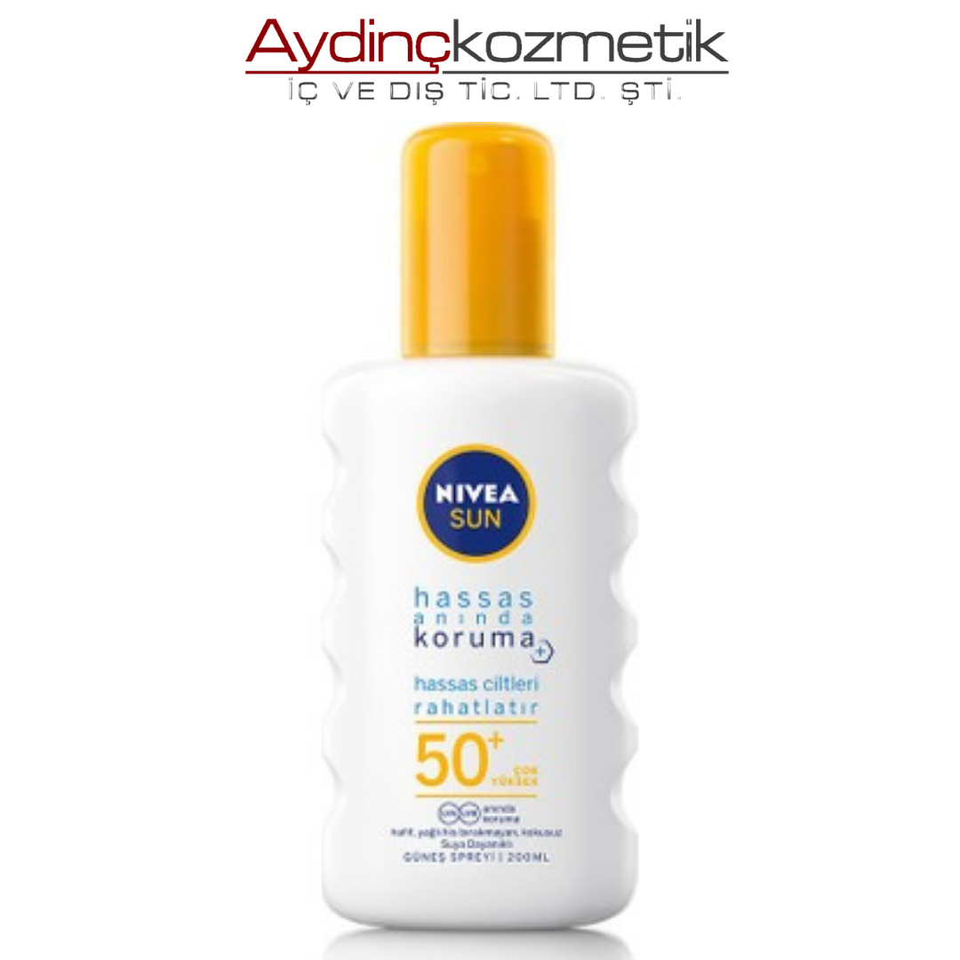 NİVEA SUN HASSAS GÜNEŞ SPREYİ GKF50 ANTI ALERJI