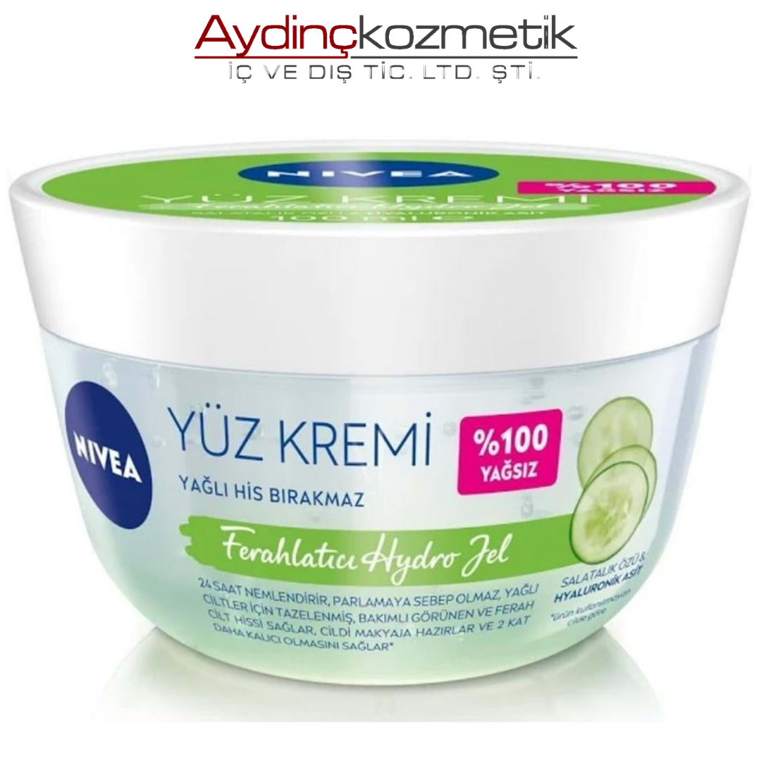 NIVEA YÜZ KREMİ 100ML HYDRO JEL