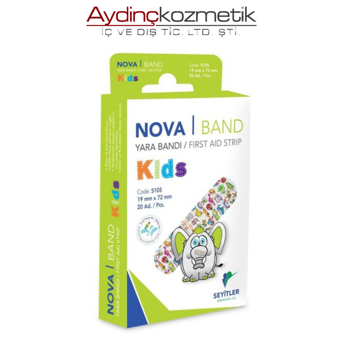 Nova Band Ki̇ds Yara Bandi 19mm*72mm