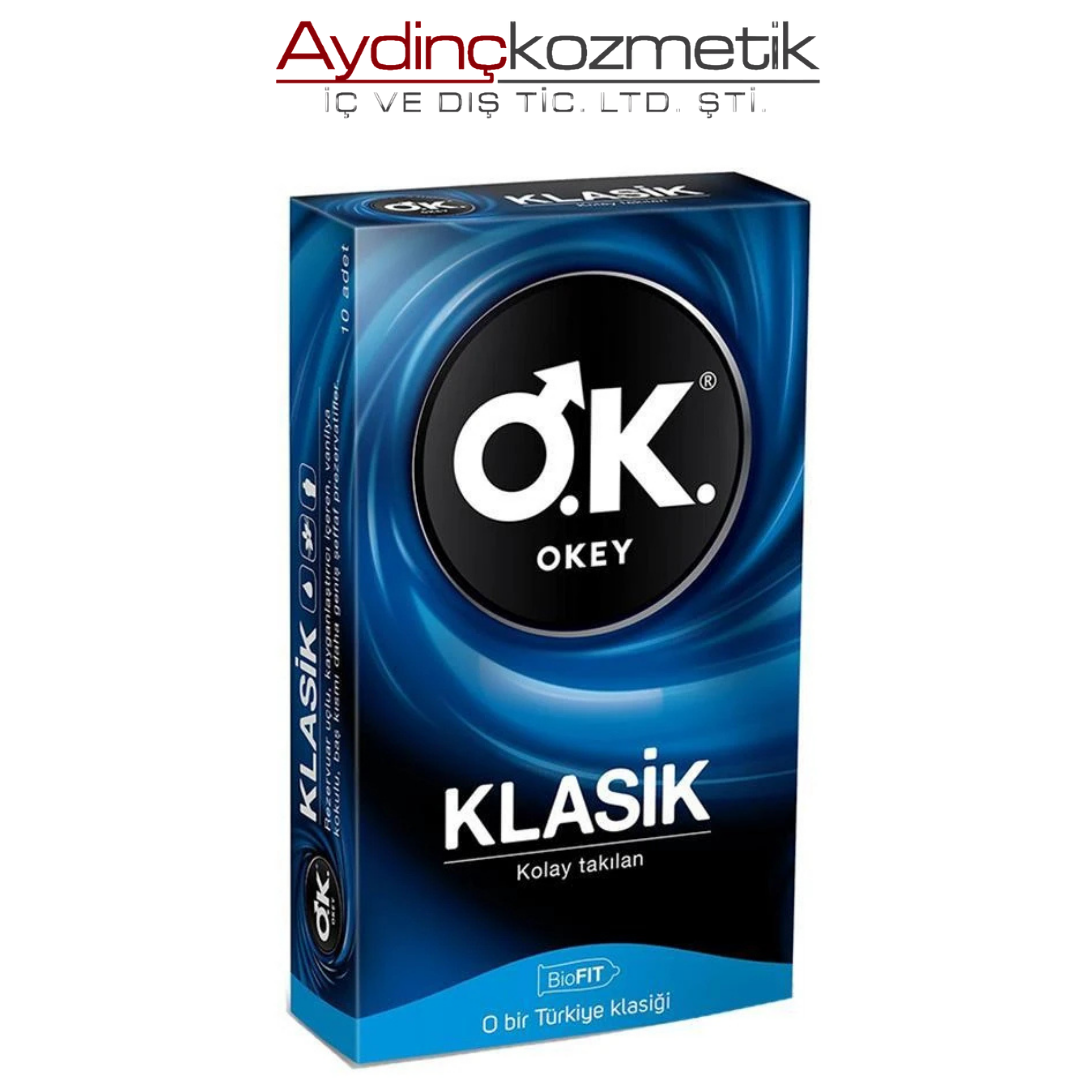 Okey Klasik Prezervatif 10 Adet