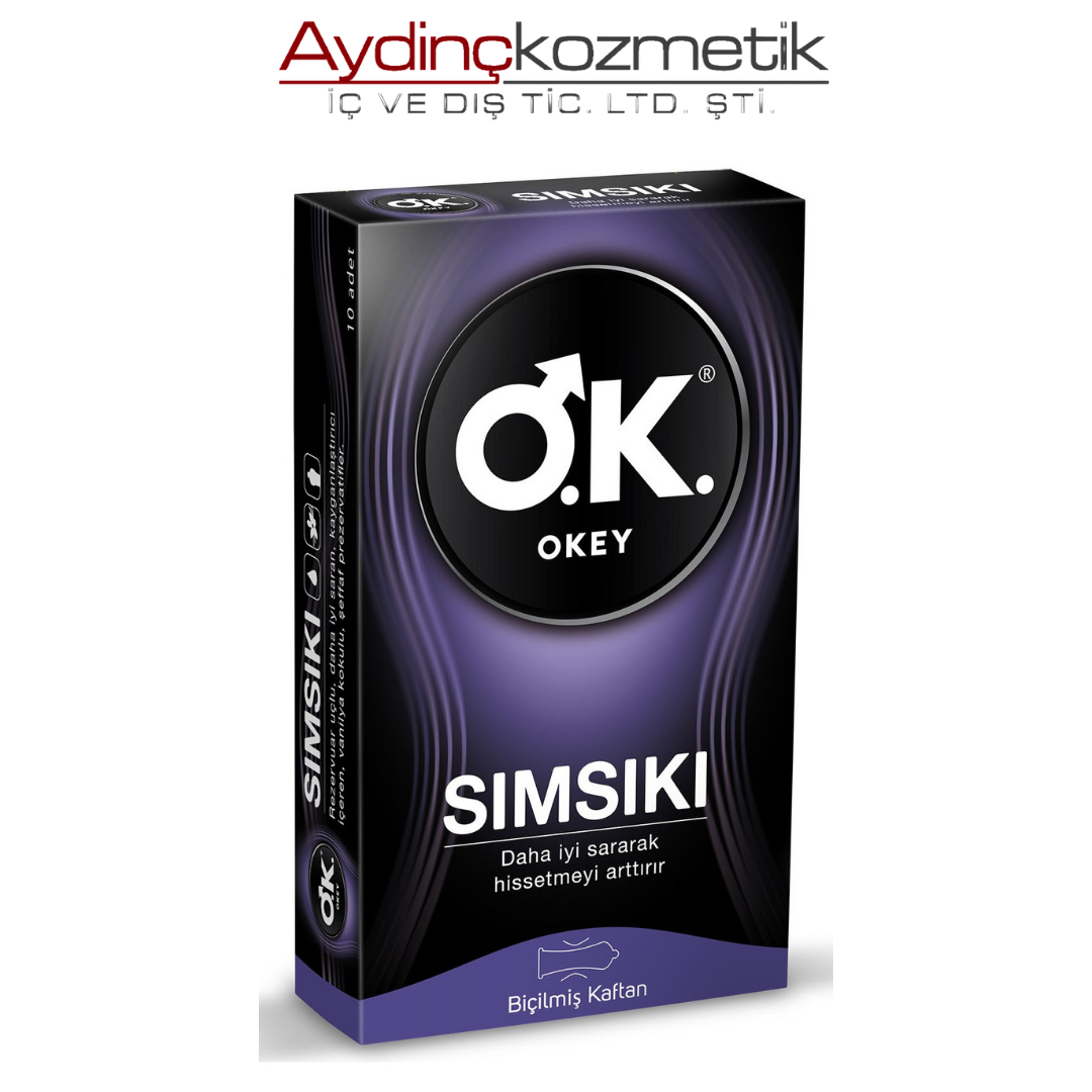 Okey Prezervatıf Sımsıkı 10'Lu