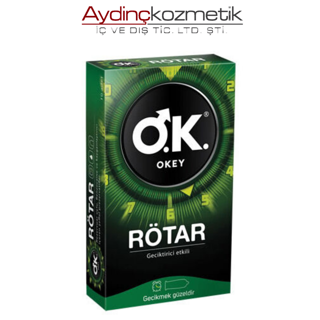 Okey Rötar Prezervatif 10'lu Paket