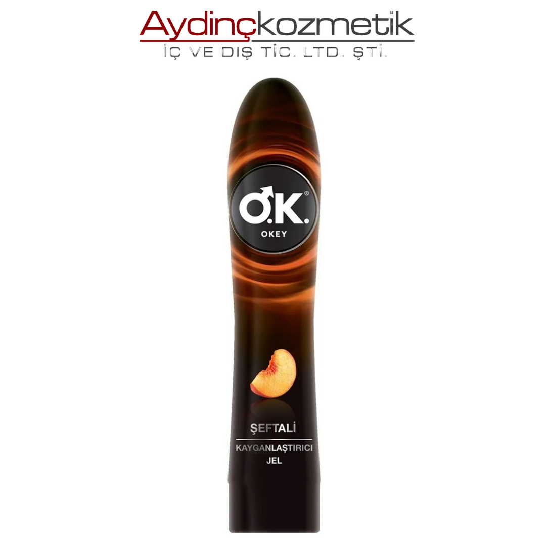 Okey Şeftali Aromalı Kayganlaştırıcı Jel 100 ml
