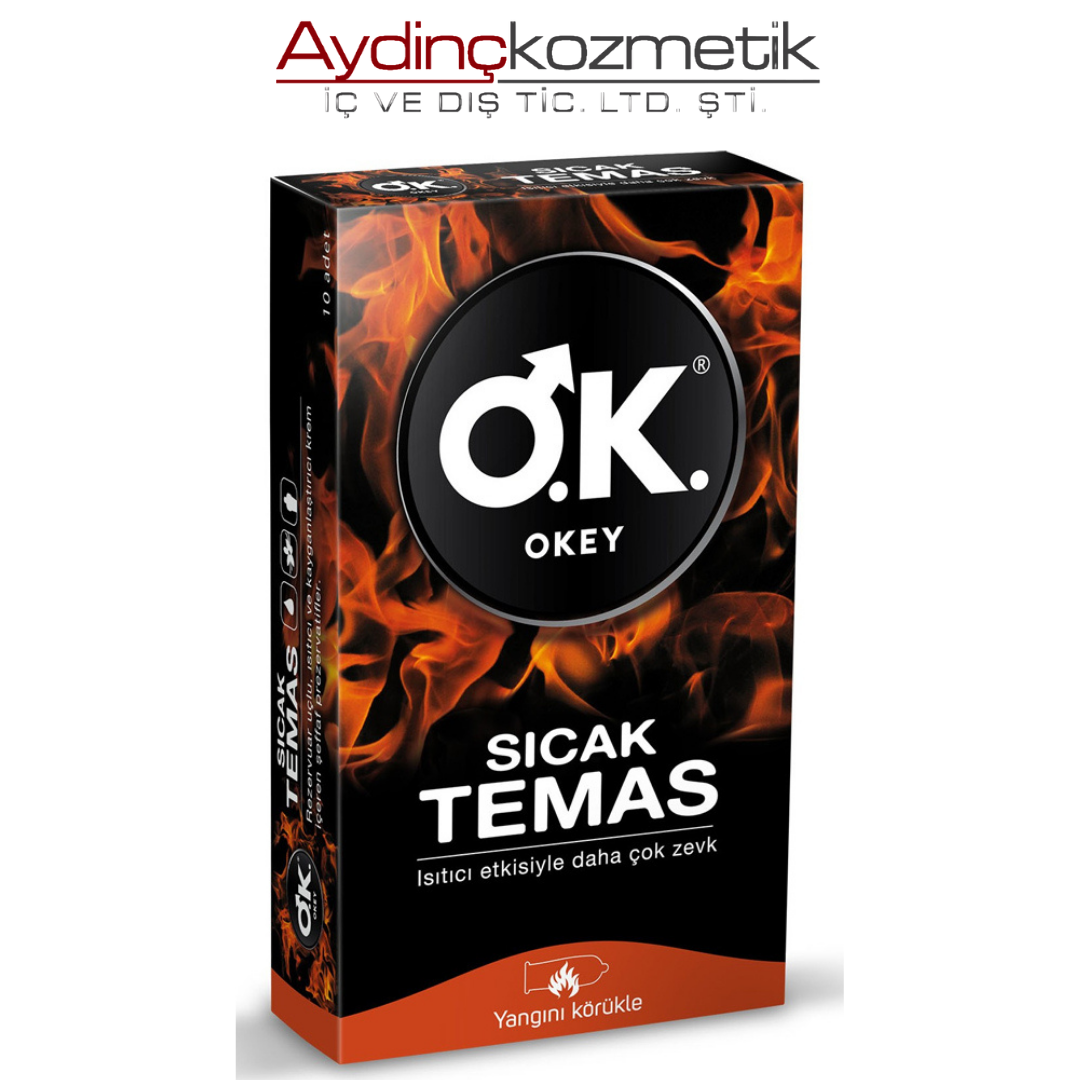 Okey Sıcak Temas Prezervatif 10'lu