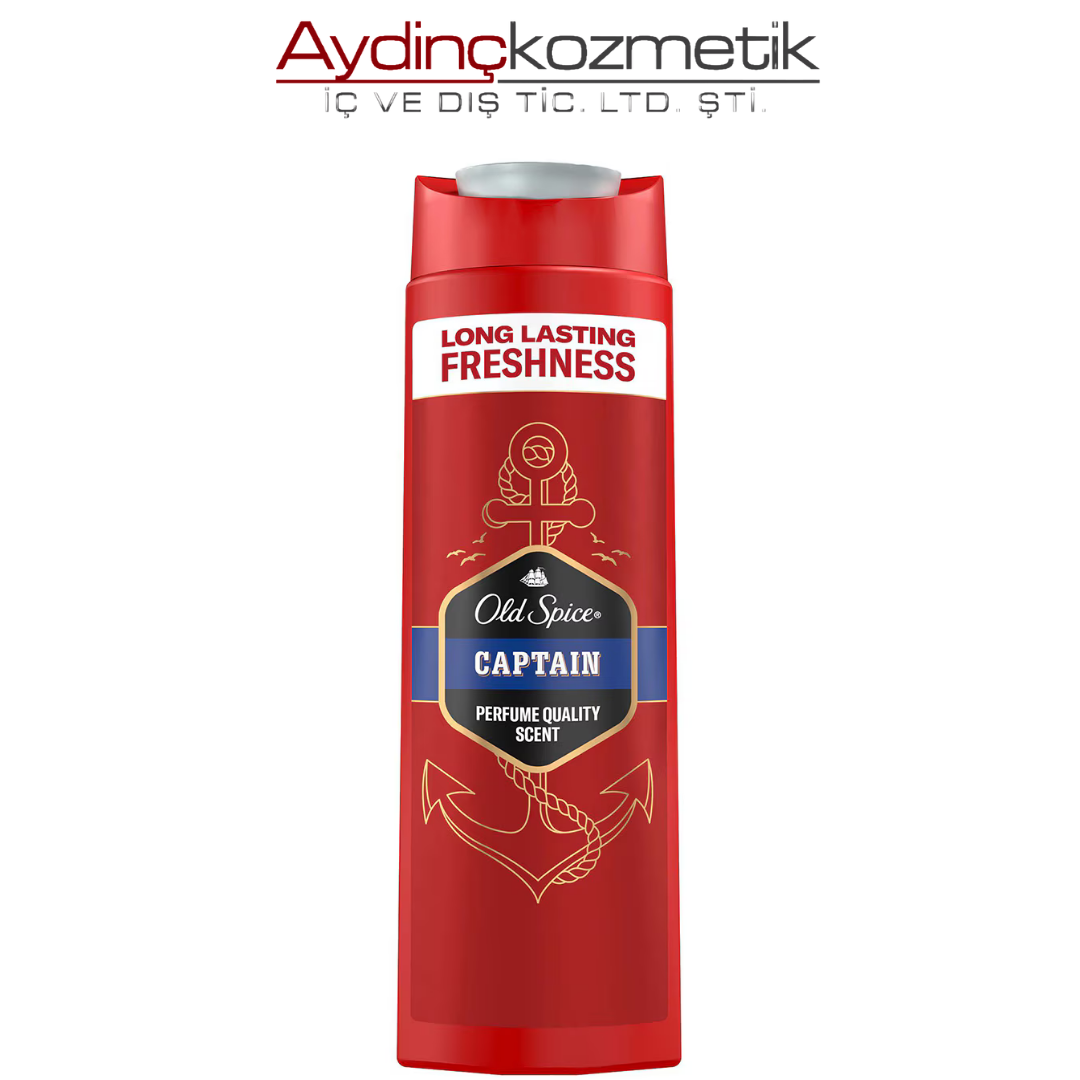 OLD SPİCE SHAMPUAN & DUŞ JELİ CAPTAIN 400 ML