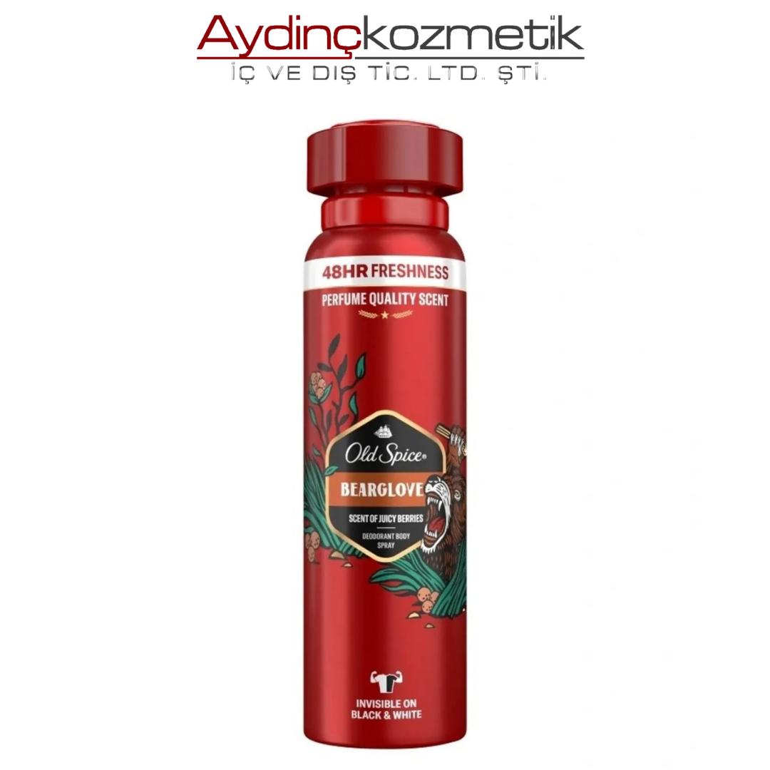 Oldspice Deodorant 150ml Bearglove 