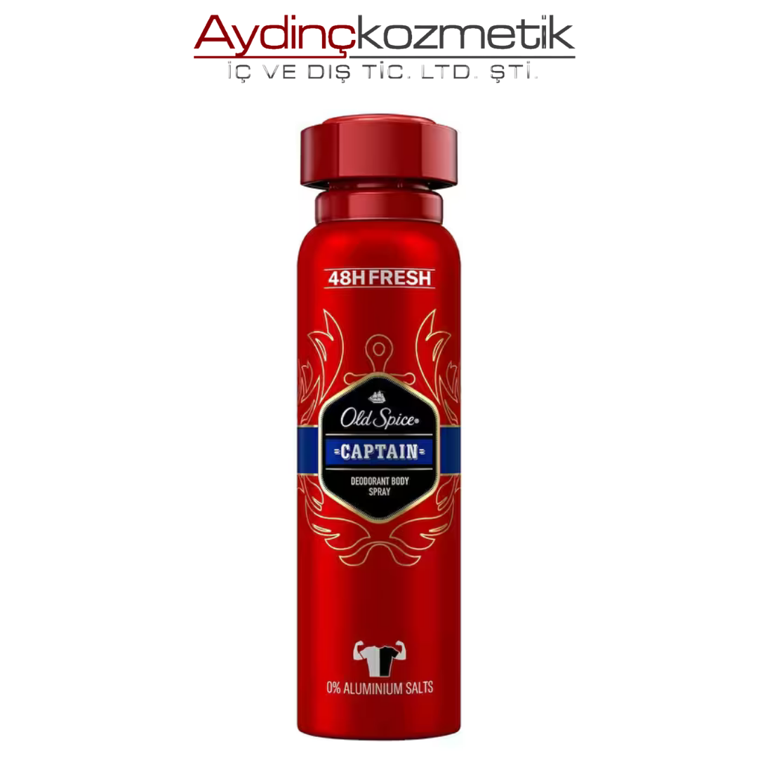 Oldspice Deodorant 150ml Captain 
