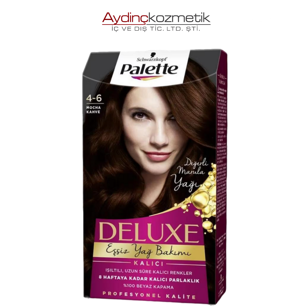 Palette Deluxe 4-6 Mocha Kahve 50 ml Saç Boyası
