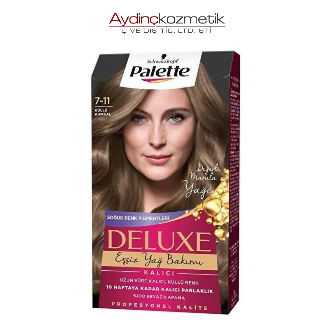 Palette Deluxe 7-11 Buzul Grisi 50 ml Saç Boyası