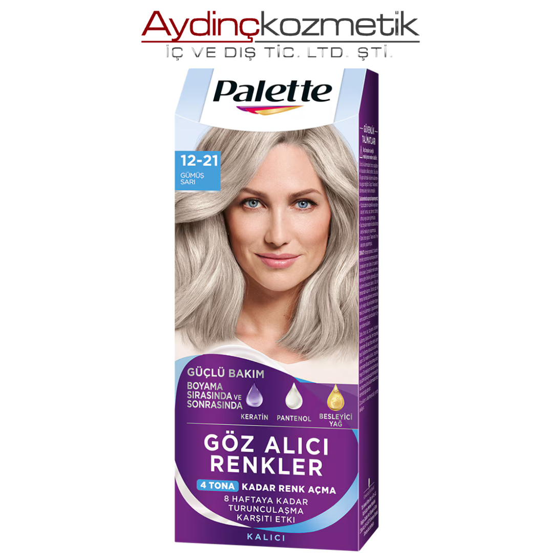 Palette Natural 12-21 Gümüş Sarı 