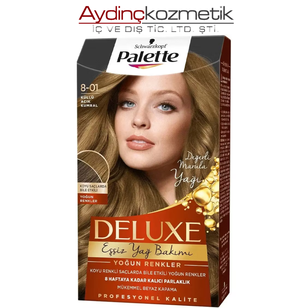 Palette Set  8-01 Küllü Açık Kumral