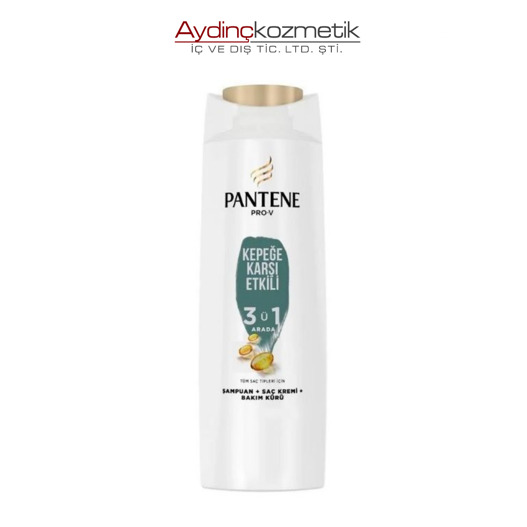 Pantene Kepeğe Karşı Etkili 3'ü1 Arada Şampuan 350 Ml
