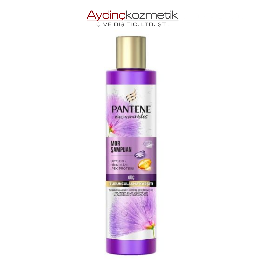 Pantene Şampuan 225ml Mor
