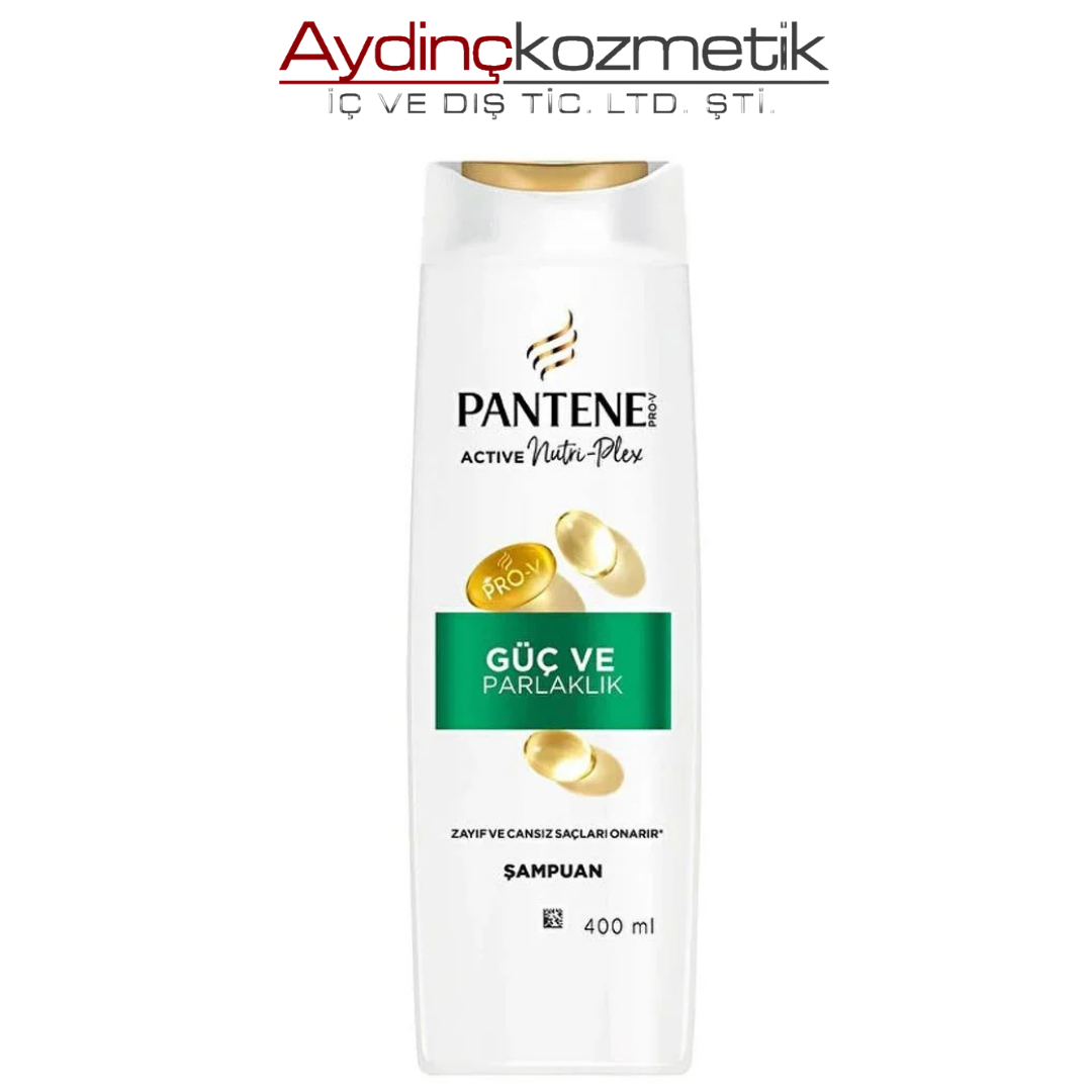 Pantene Şampuan Güç Ve Parlaklık 400 ml