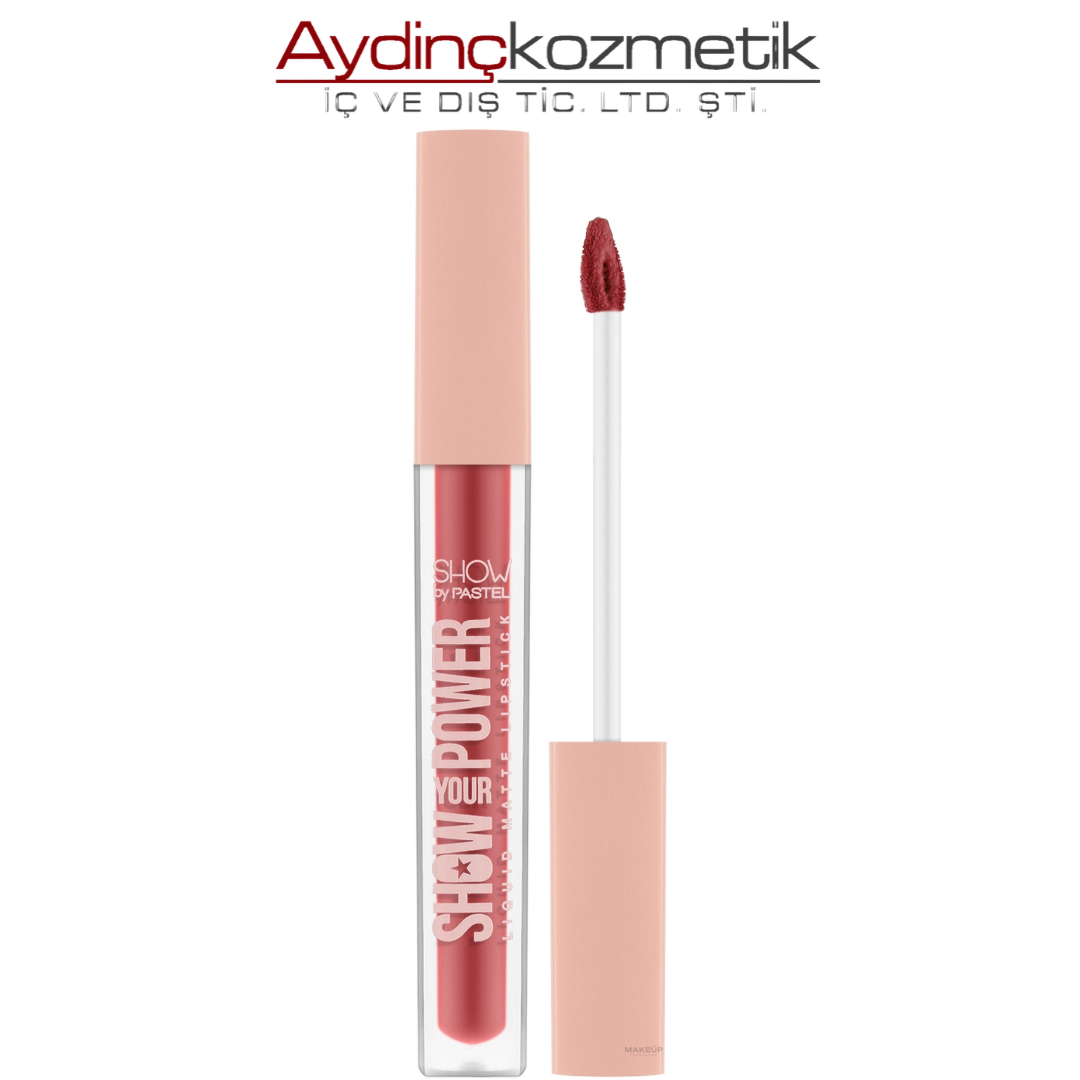 Pastel Show Your Power Liquid Mat Lipstick 604