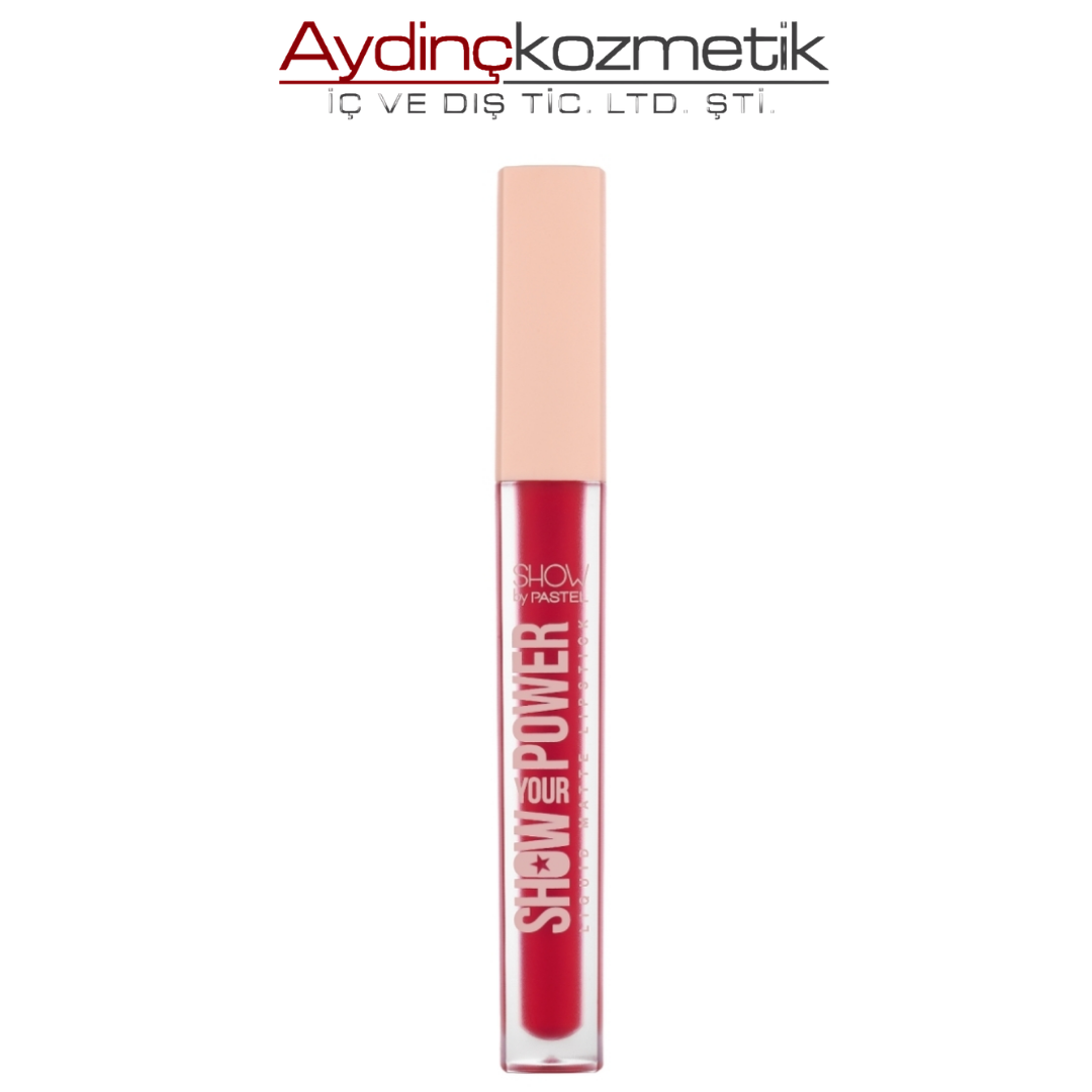 Pastel Show Your Power Liquid Mat Lipstick 607