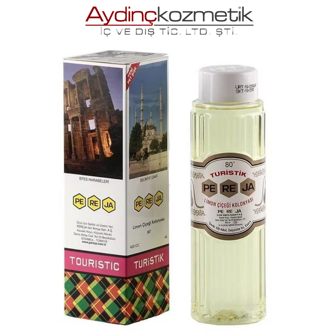 Pereja Limon Kolonyası 80 Derece Pet Şişe 400 ml