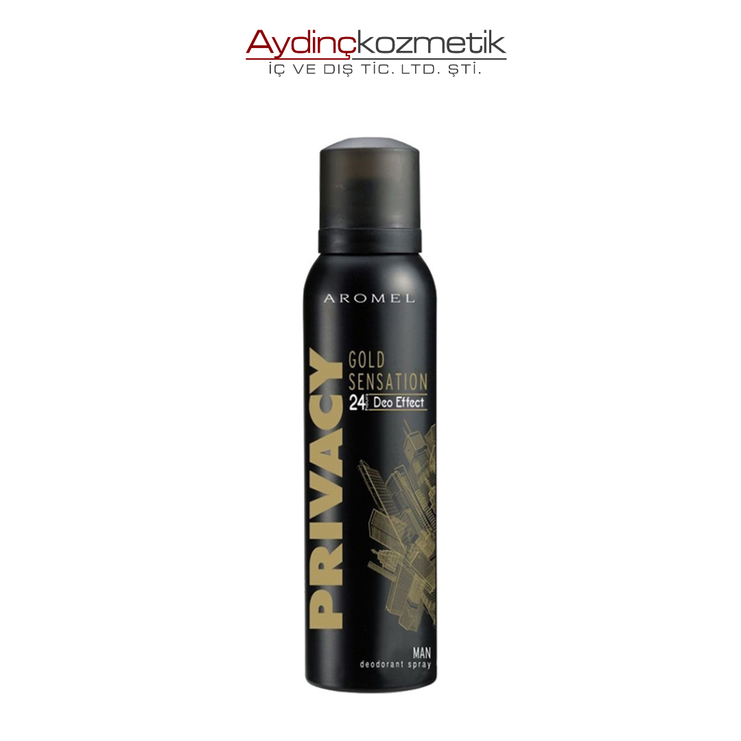 Privacy Erkek Deodorant Sprey 150 ml Gold Sensation
