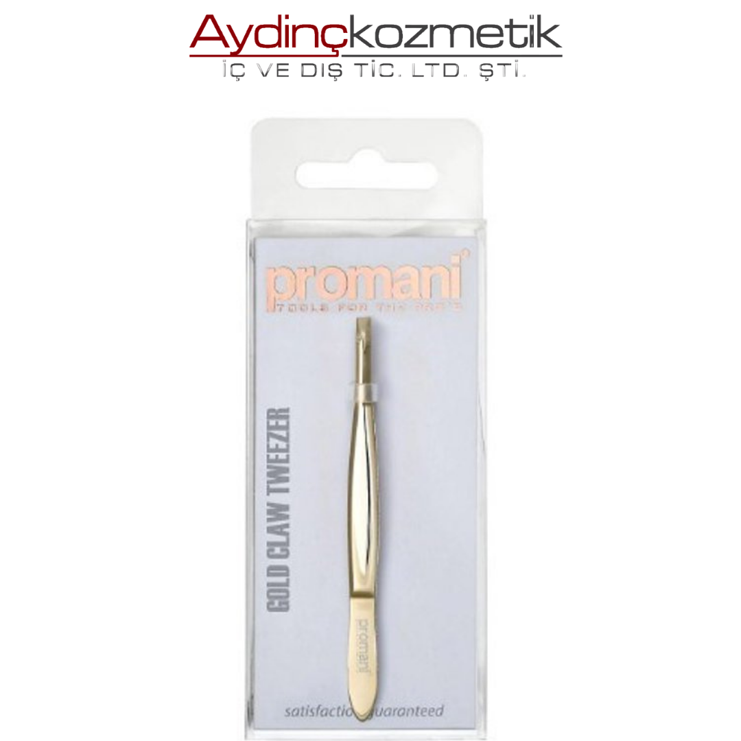 Promani Altın Düz Uçlu Cımbız PR-917