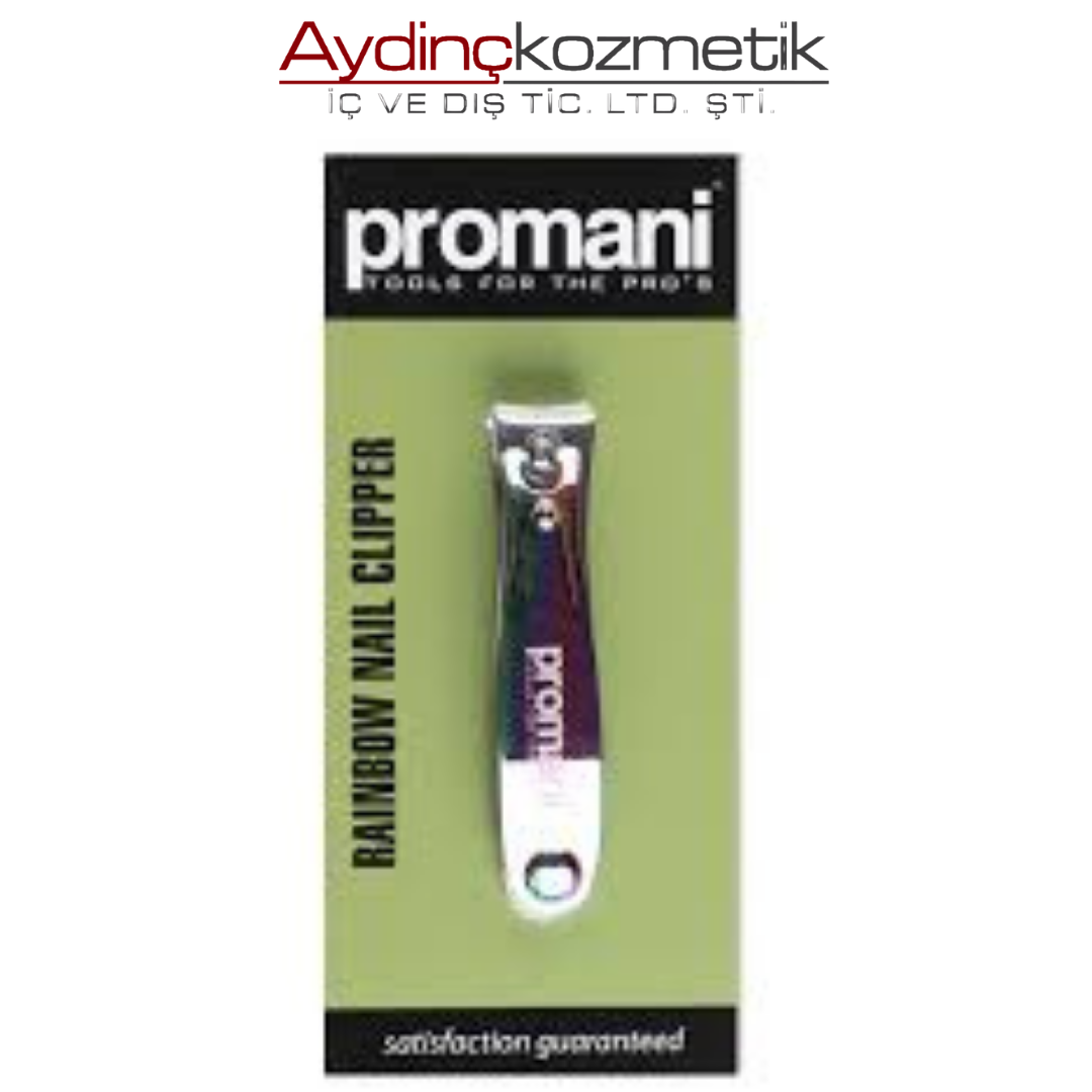Promani Gökkuşağı Desenli Tırnak Makası PR-106