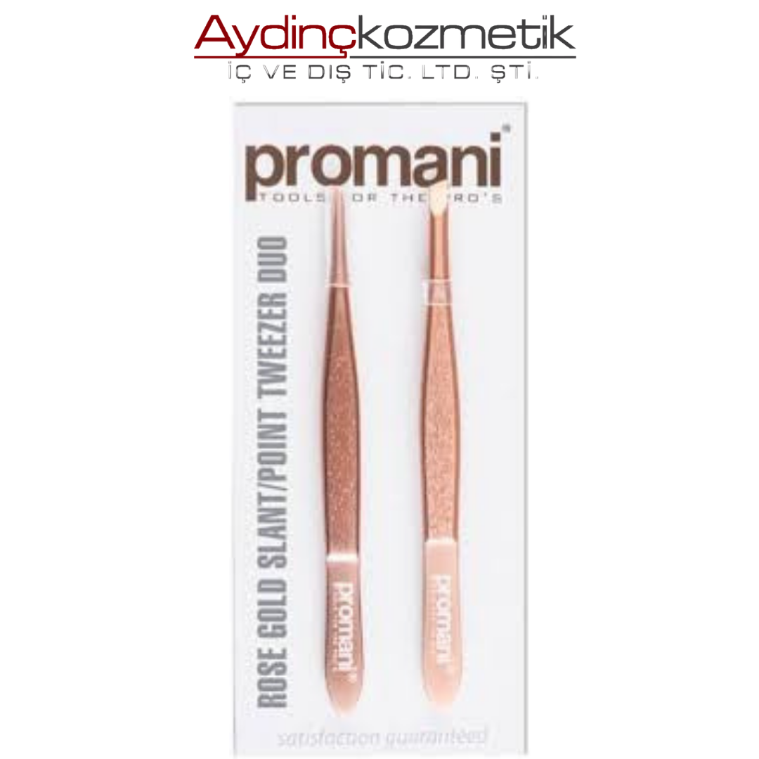 Promani Rose Gold 2‘li Cımbız Seti