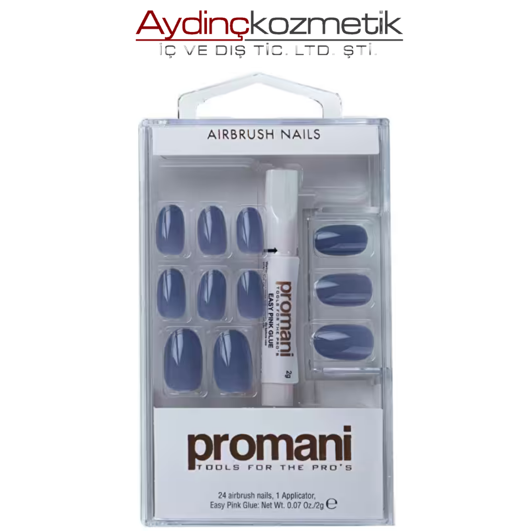 Promani Takma Tırnak Seti Slate