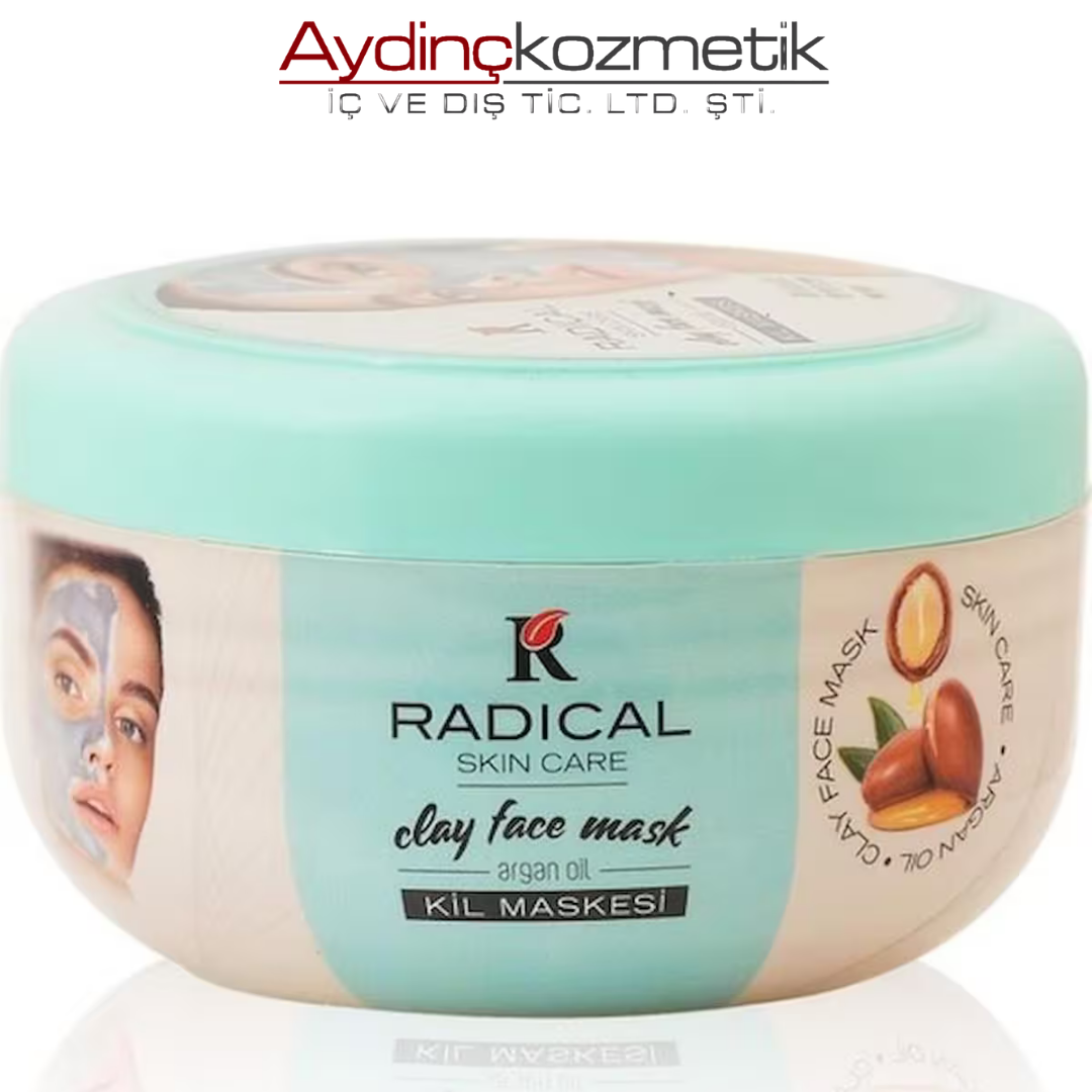 Radical Argan Yağlı Kil Yüz Maskesi 400 ml