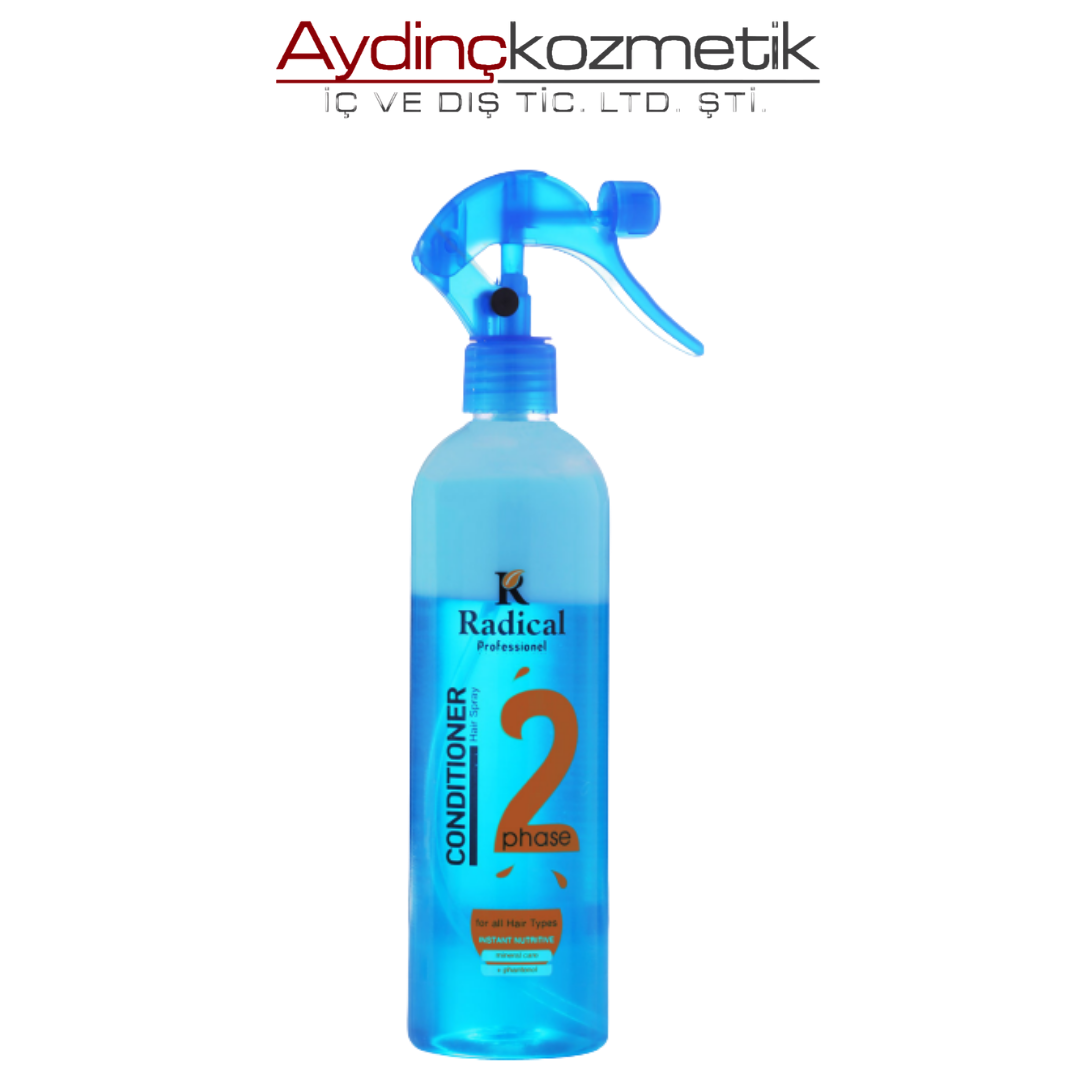 Radical Çift Fazlı Fön Suyu Mavi 400 ml