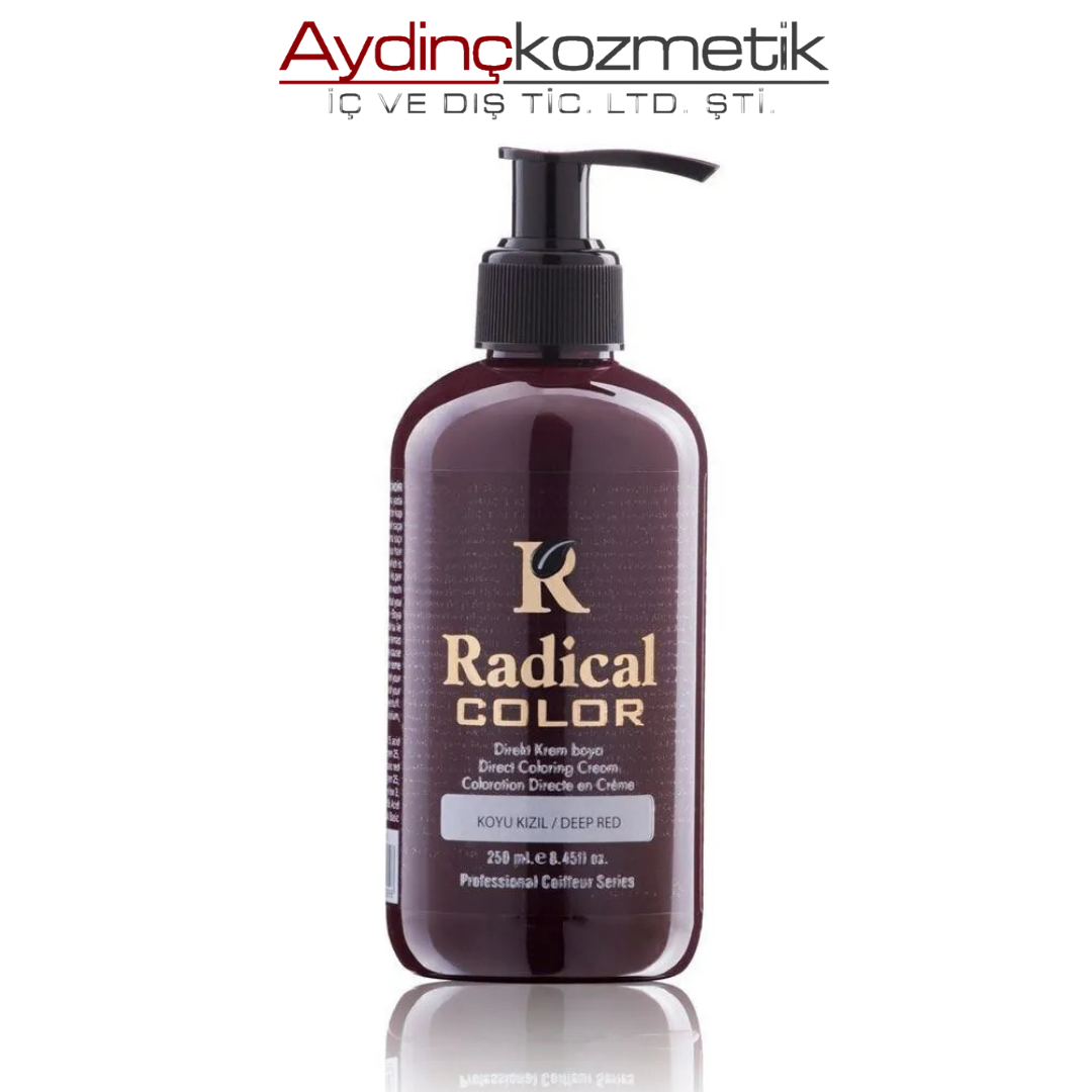 Radical Color Saç Boyası 250ml Deep Red Koyu Kızıl