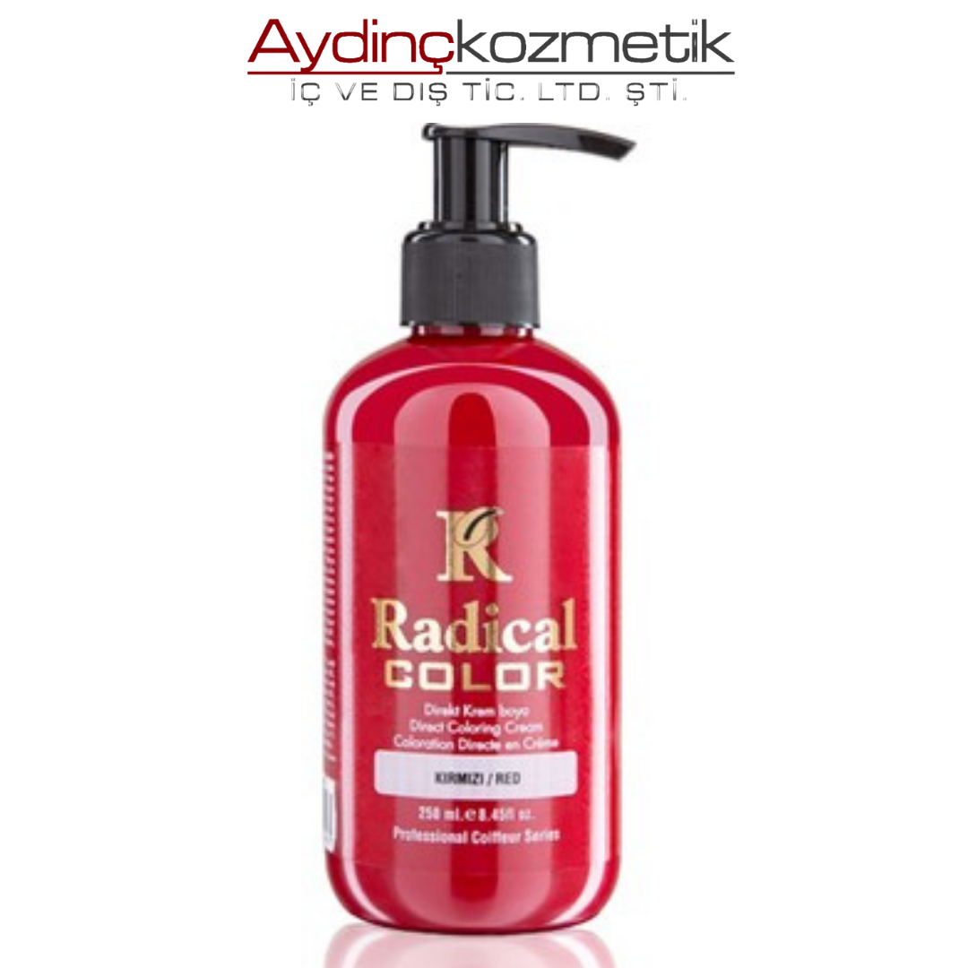 Radıcal Color Saç Boyası Red 250ML