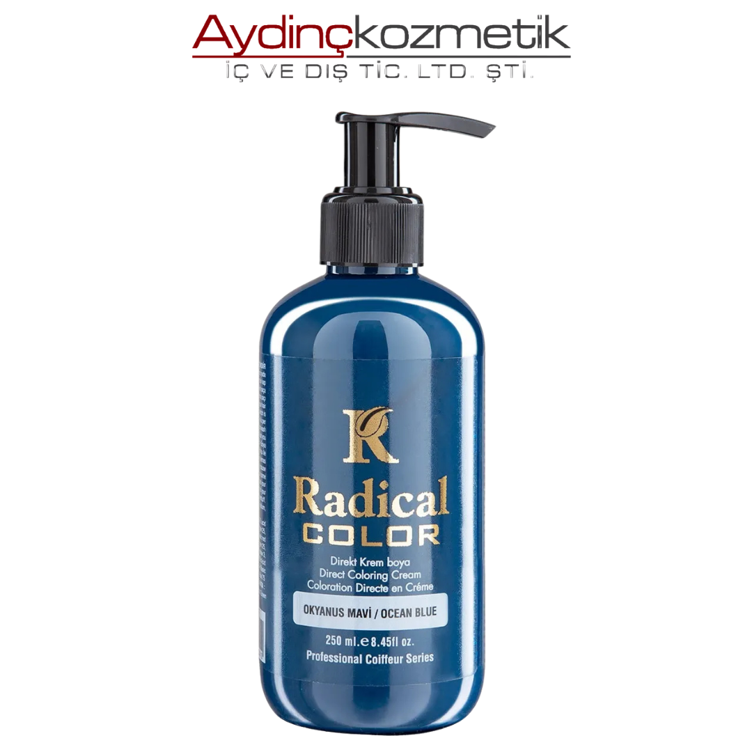 Radical Color Su Bazlı Saç Boyası 250 ml Okyanus Mavi